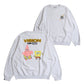【スポンジ・ボブコラボ】SpongeBob & Patrick Sweatshirt / サガラ刺繍ストリートスウェット