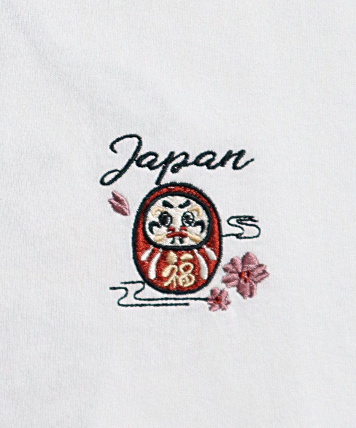 【Japan Series】JAPAN-MAP Tee / 名所マップ刺繍Tシャツ