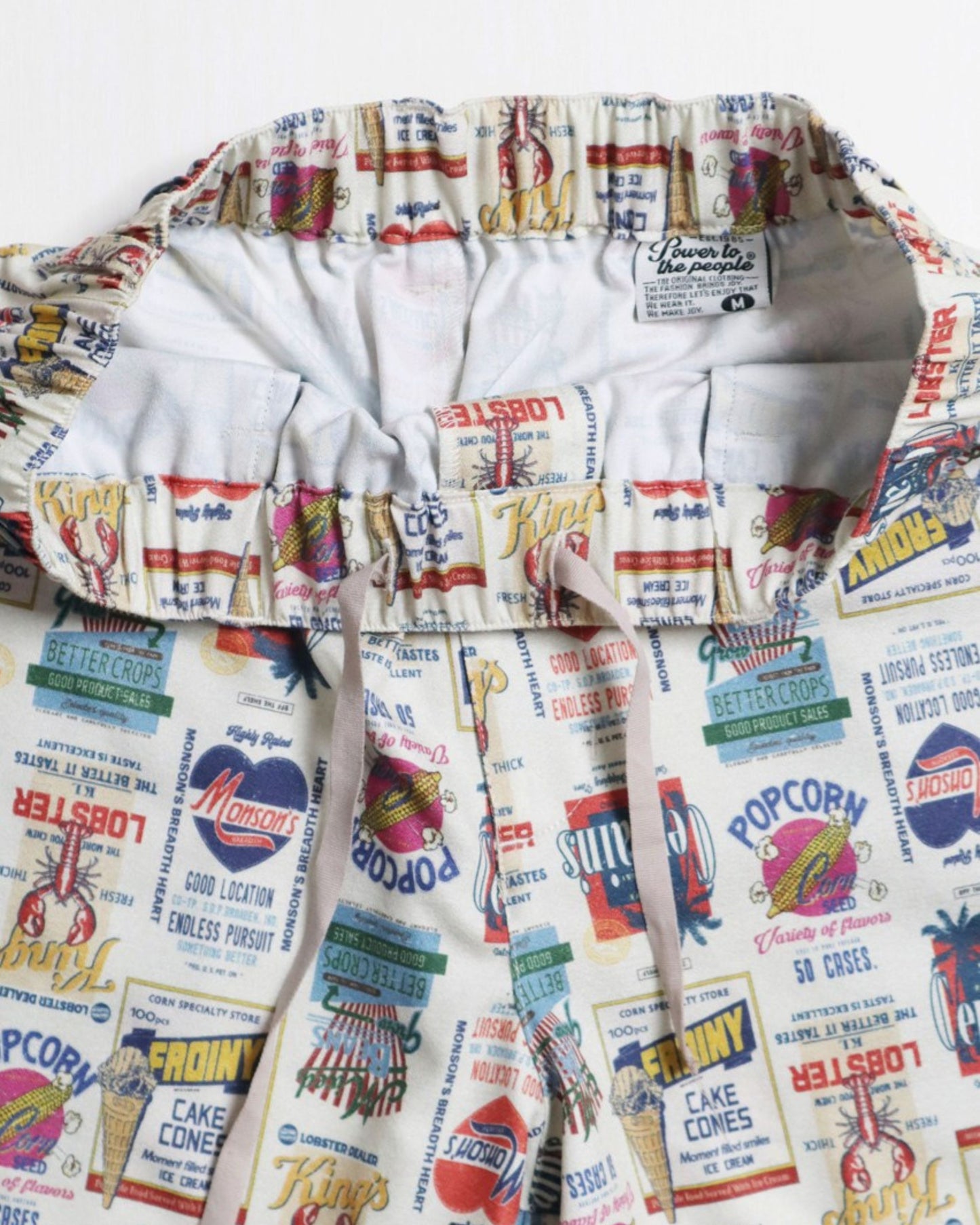 【梨地】総柄ショーツ