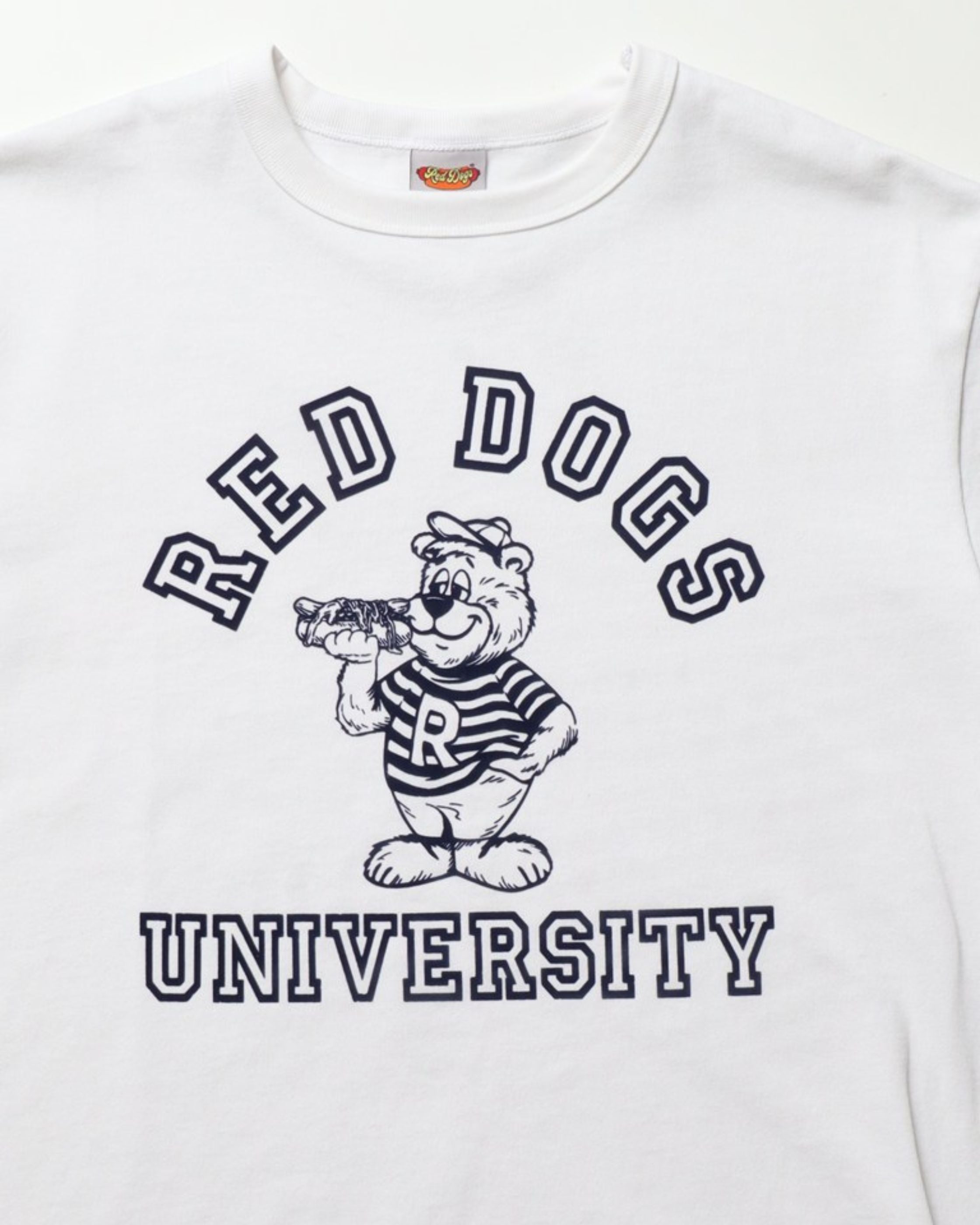【RedDogs】フロッキープリントTシャツ