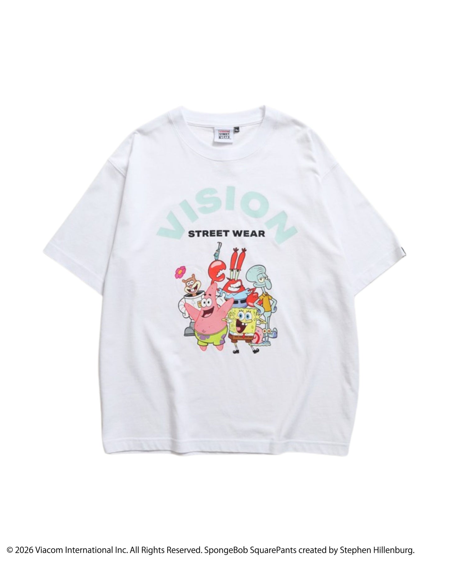 【スポンジ・ボブコラボ】Character Tee / キャラクターグラフィックTシャツ