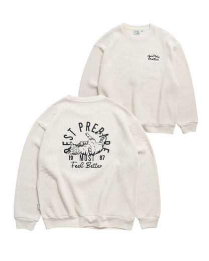 Cat Waffle Sweatshirt