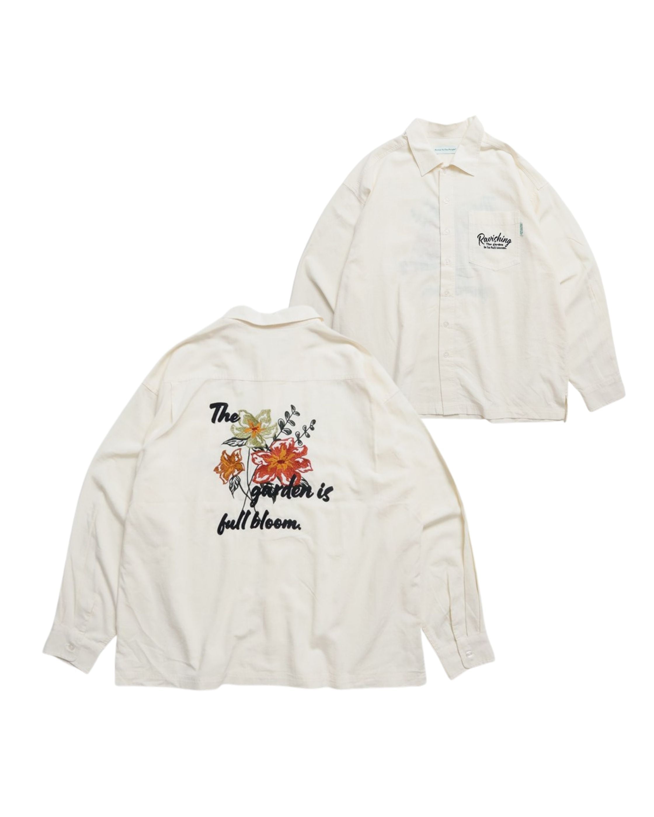 リネンライクシャツ フラワー柄 – Ha-Li-C STORE（ハリックストア