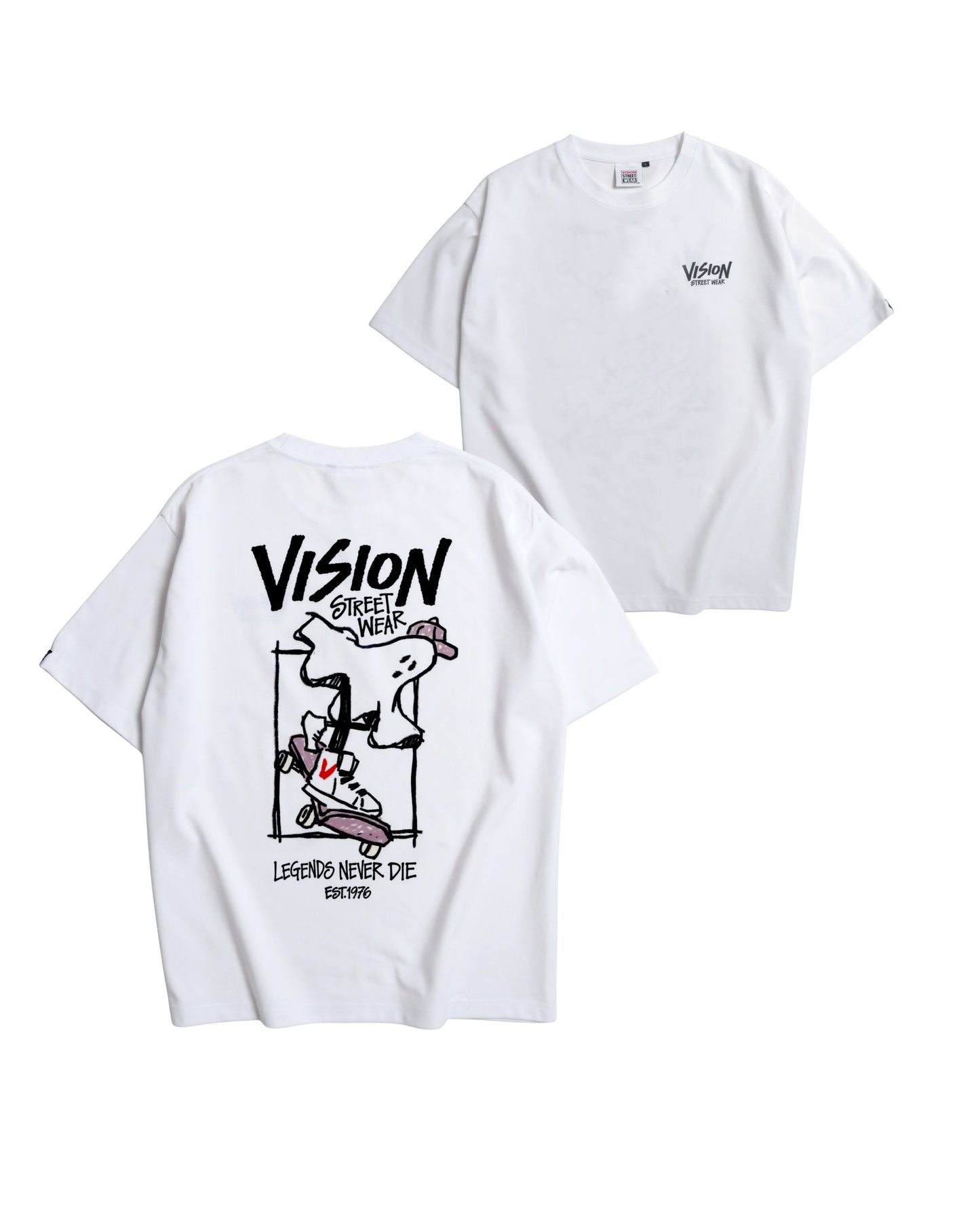Ghost Dry T / 清涼素材ゴーストTシャツ