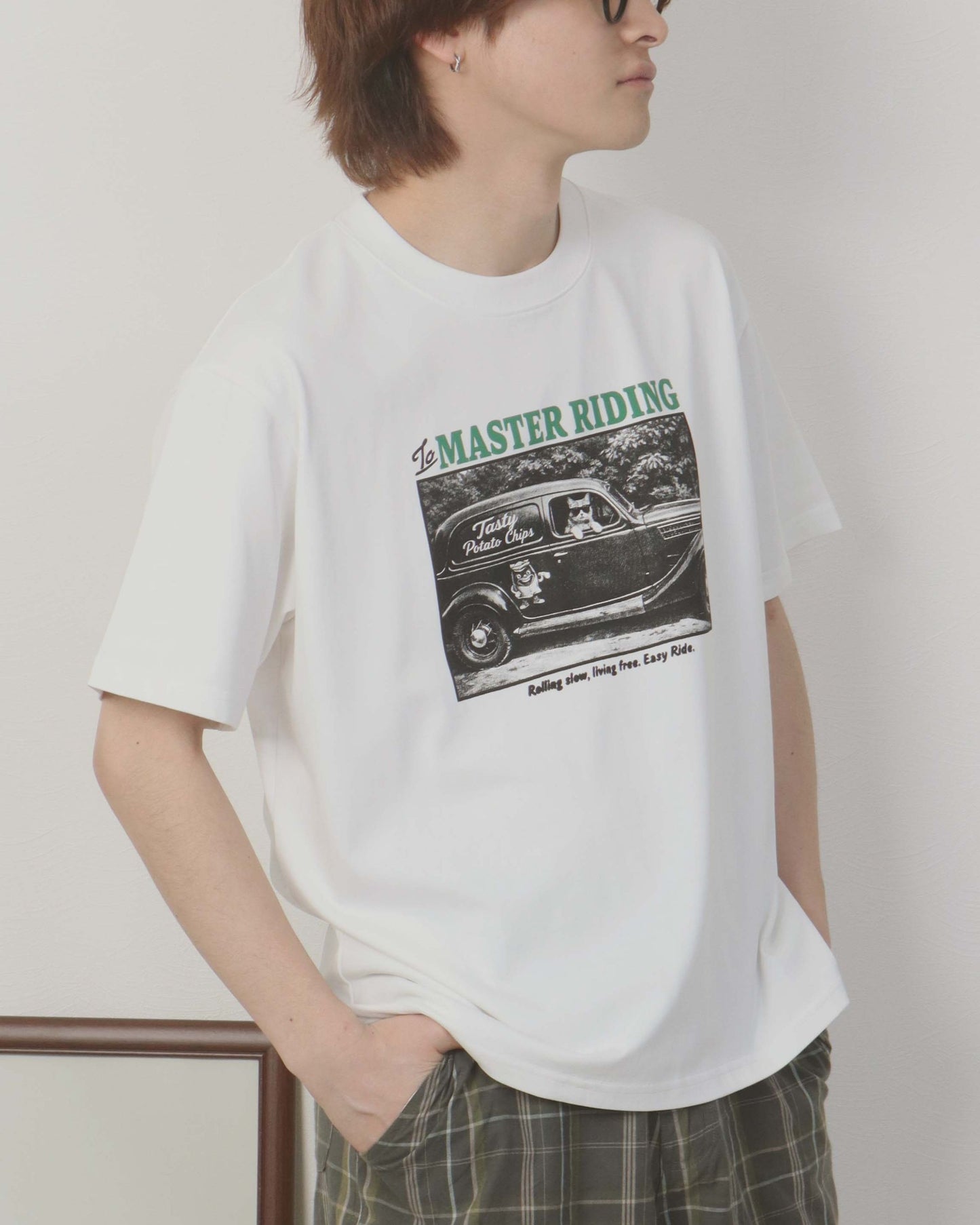 レトロネコフォトT