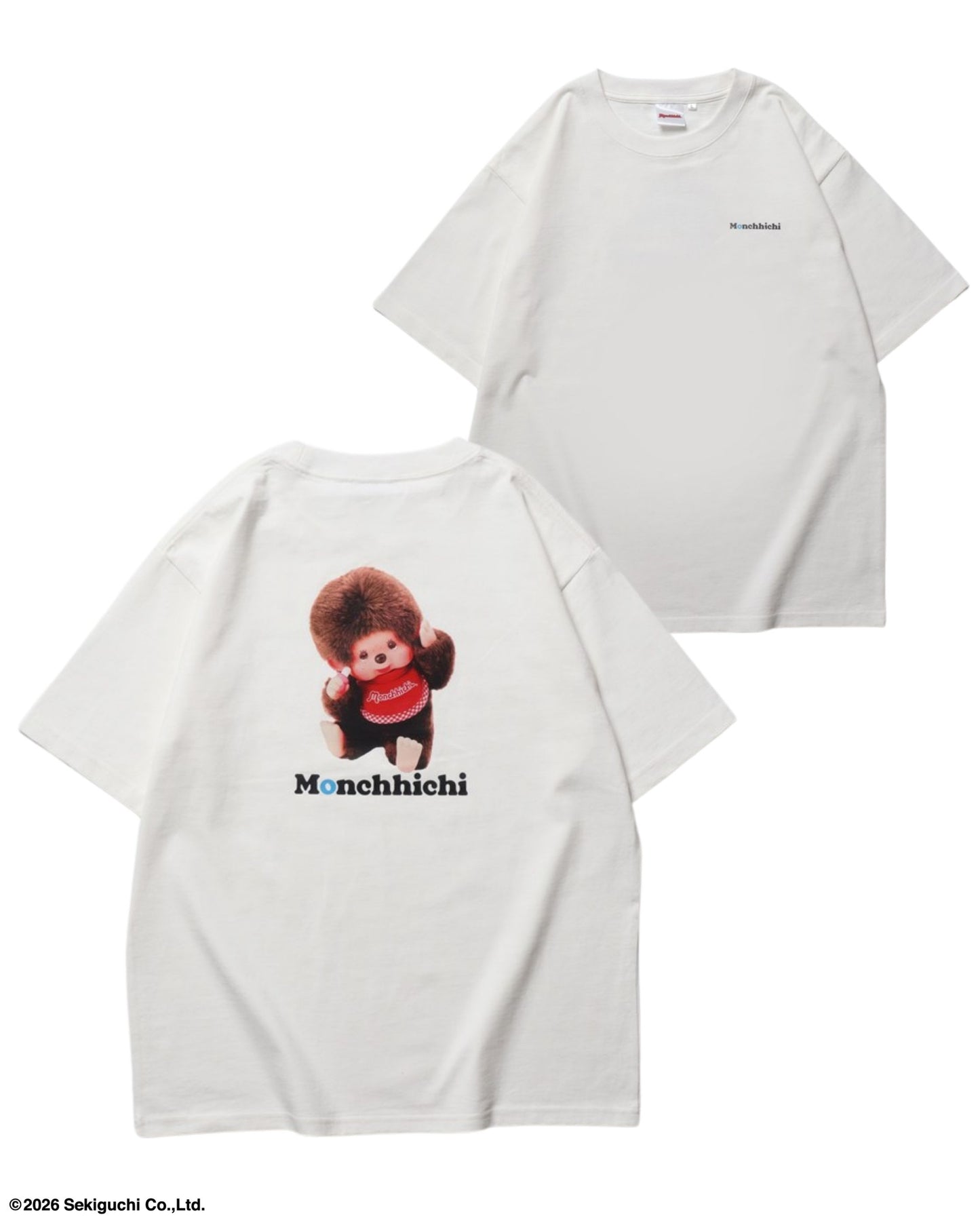 【モンチッチ】フォトプリントTシャツ