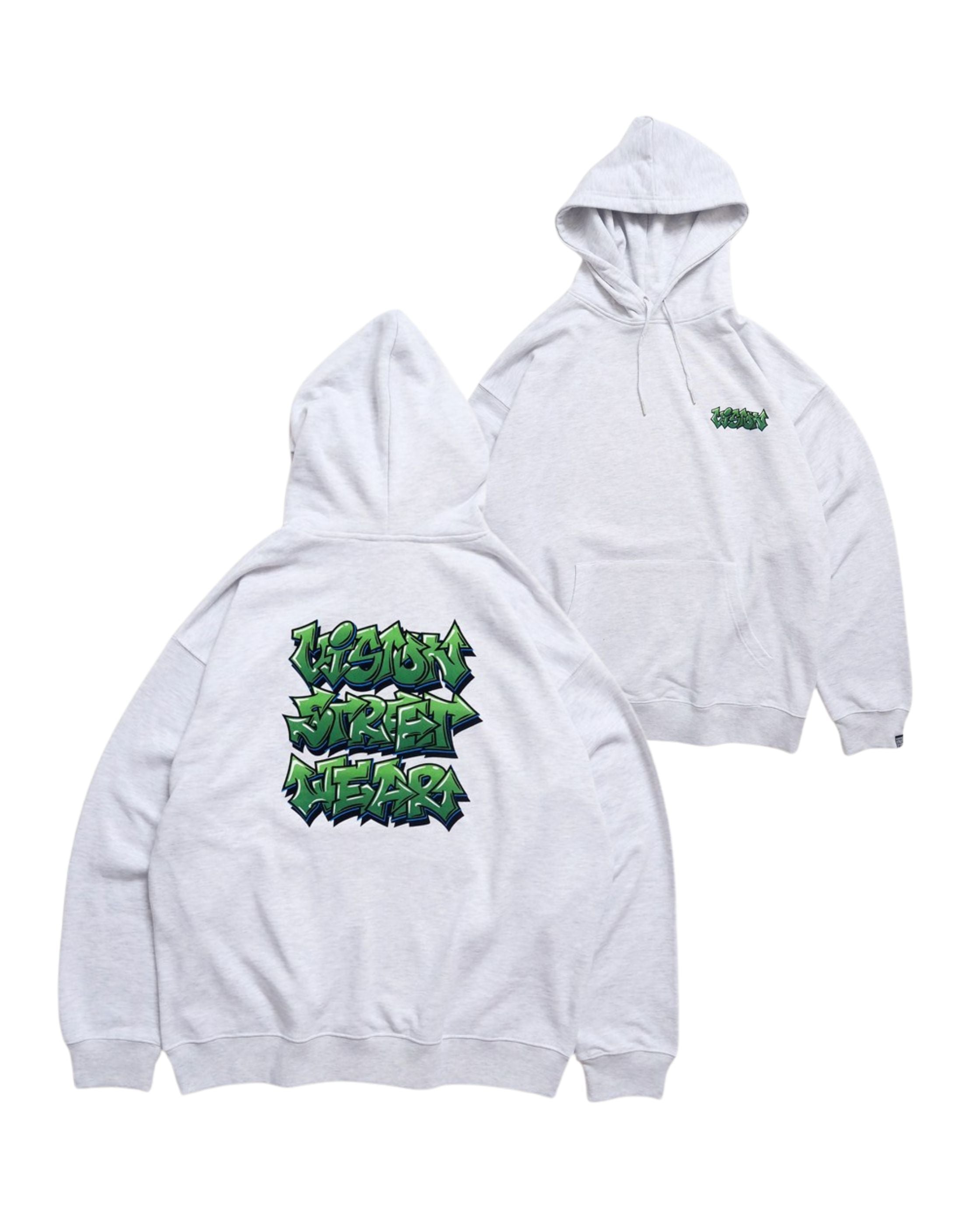 VISION STREET WEAR】Arrow Logo Hoodie / スプレーアートロゴパーカー