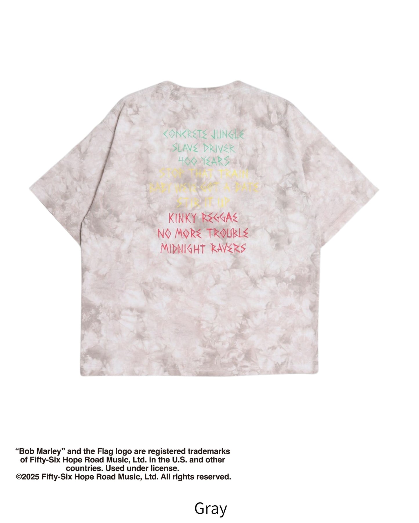 【BOB MARLEY】Tie Dye Print Tee