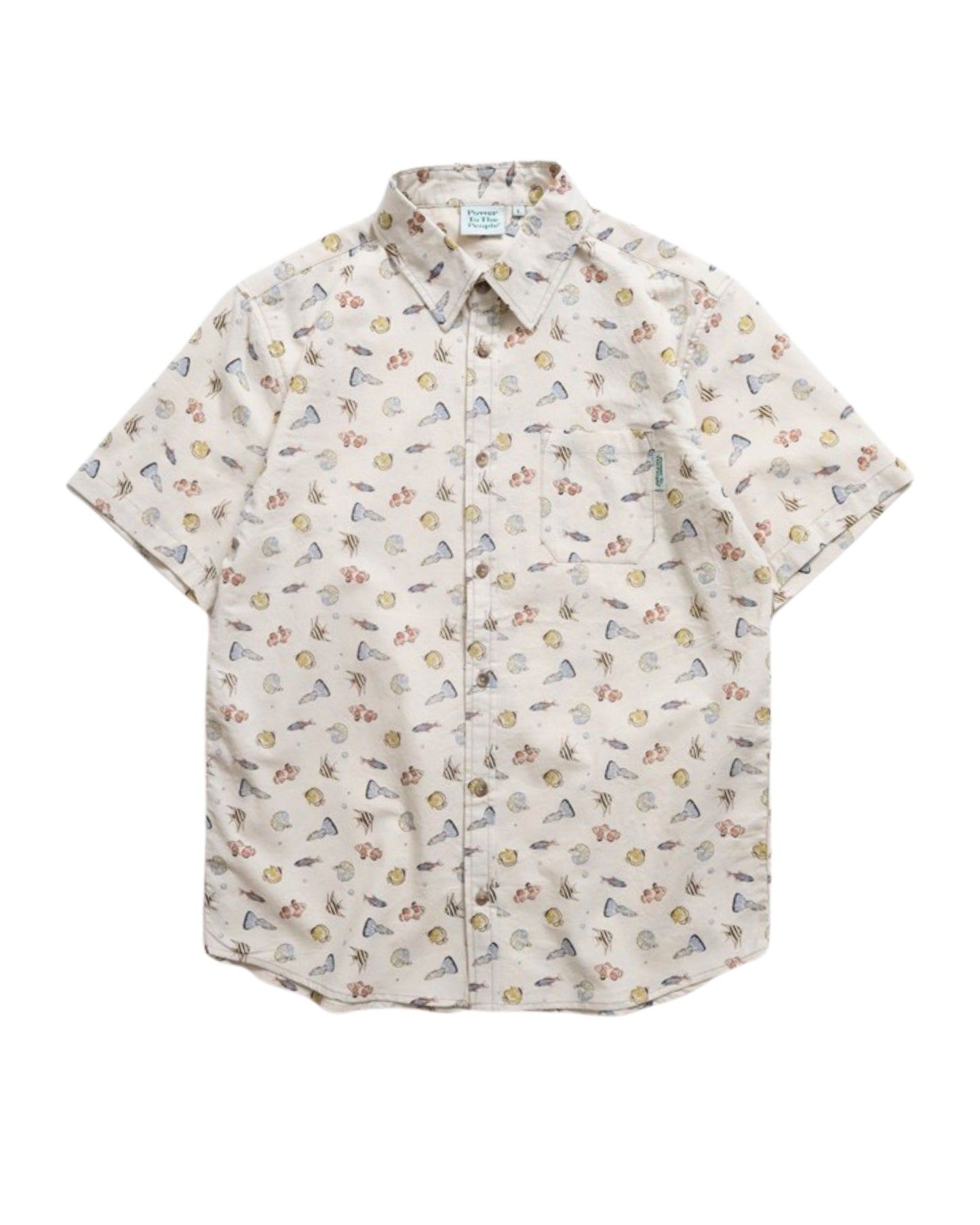 レトロ総柄シャツ