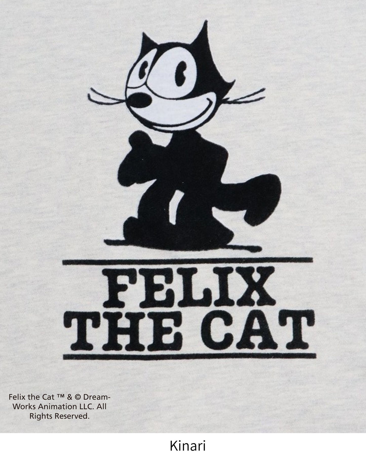 【FELIX THE CAT】ラグランフロッキースウェット