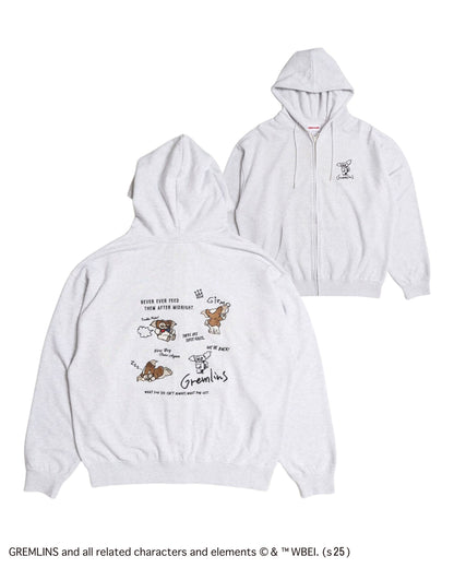 【グレムリン】ギズモ ラクガキ刺繍パーカー