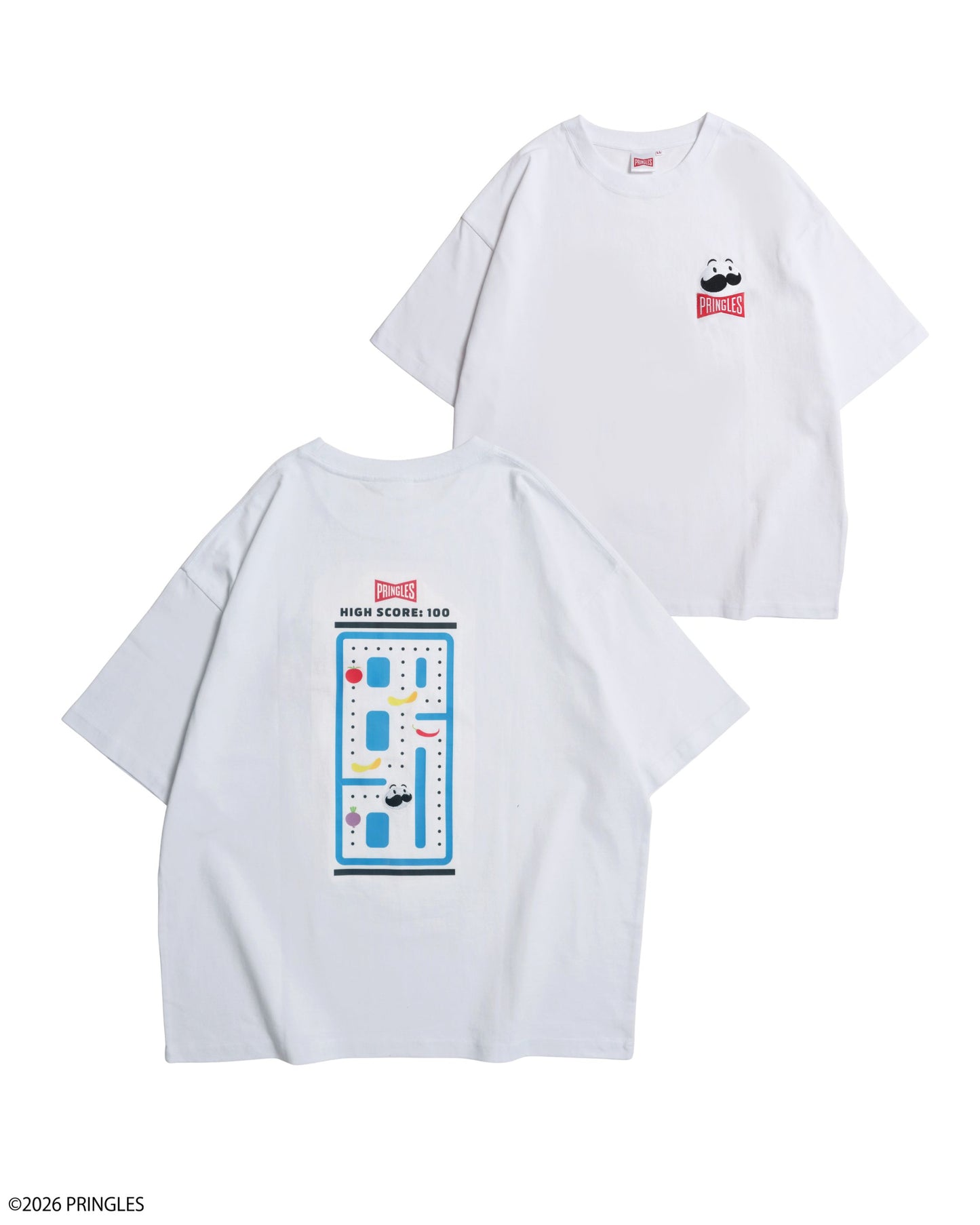 【PRINGLES】ゲーム柄Tシャツ