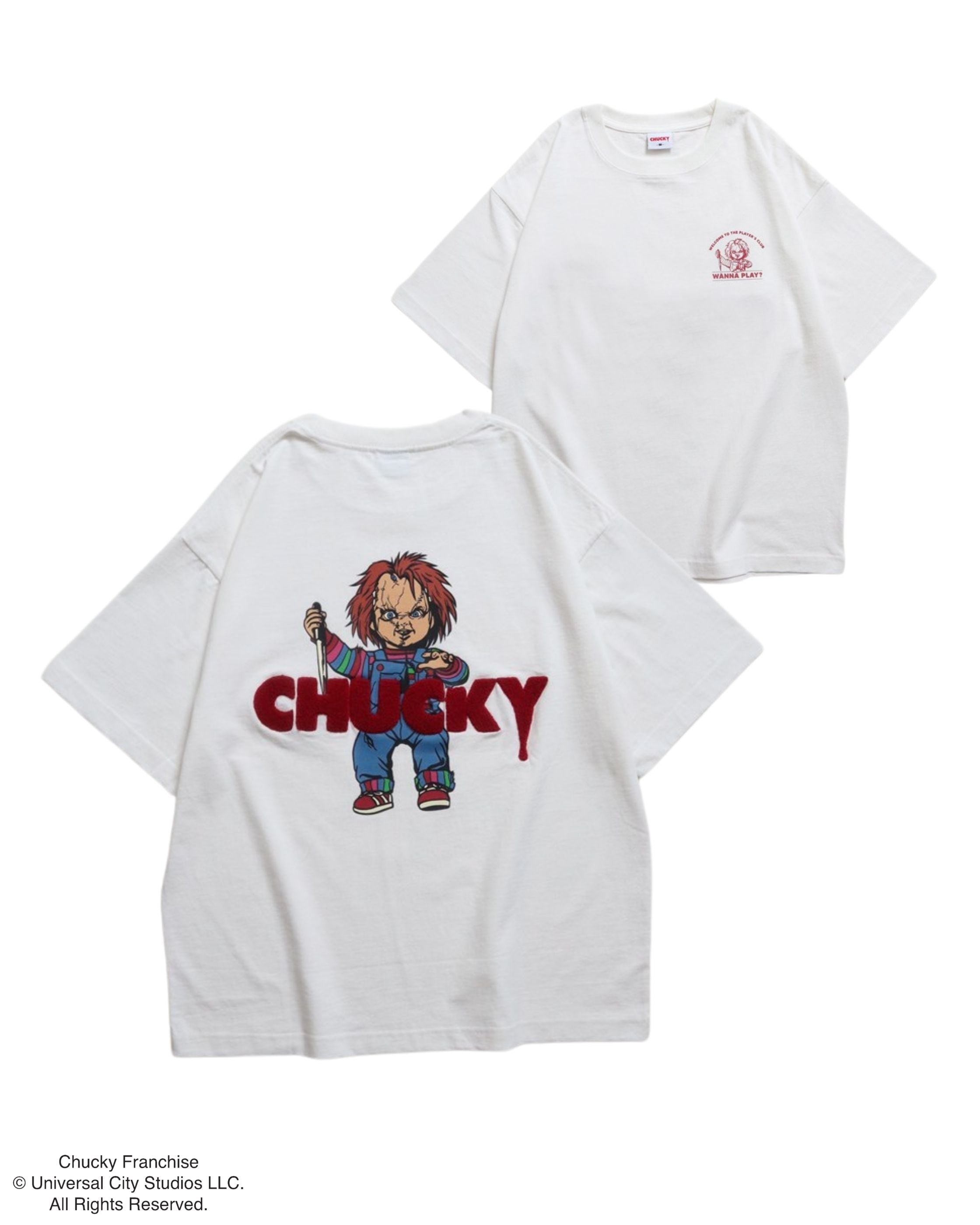 CHUCKY】チャッキー サガラ刺繍ロゴT – Ha-Li-C STORE（ハリックストア