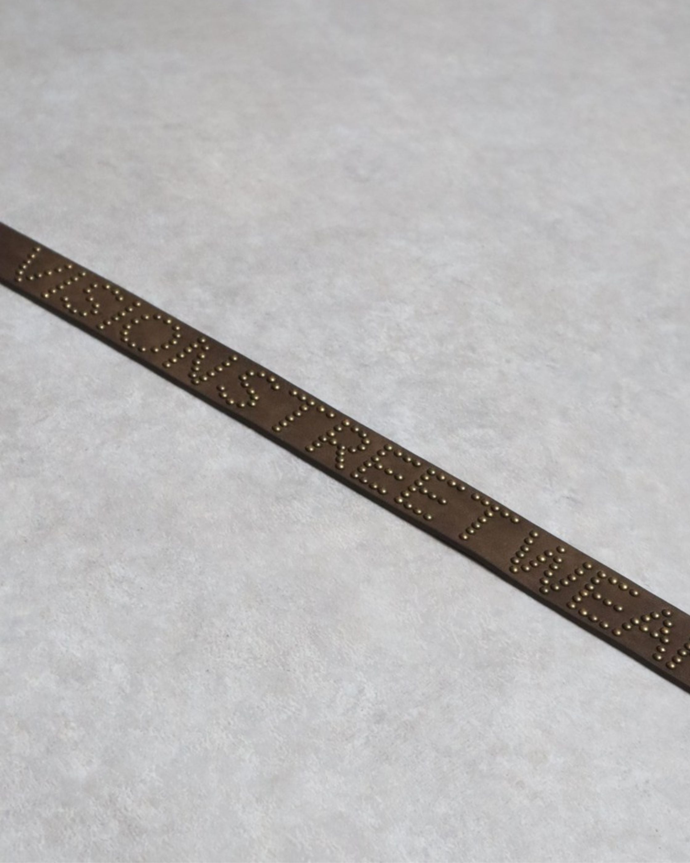 VISION STREET WEAR】Studded belt / スタッズレザーベルト – Ha-Li-C