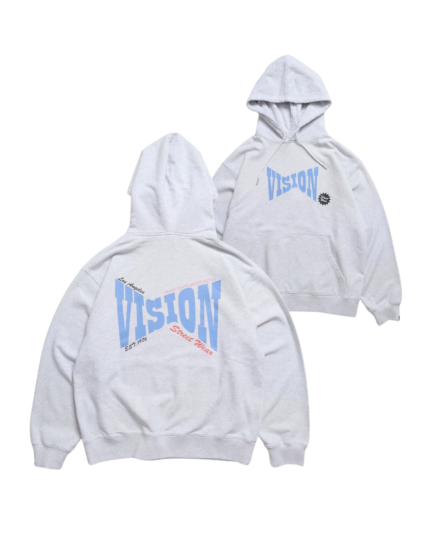 Bleach X Logo Hoodie / ヴィンテージ加工BIGロゴパーカー