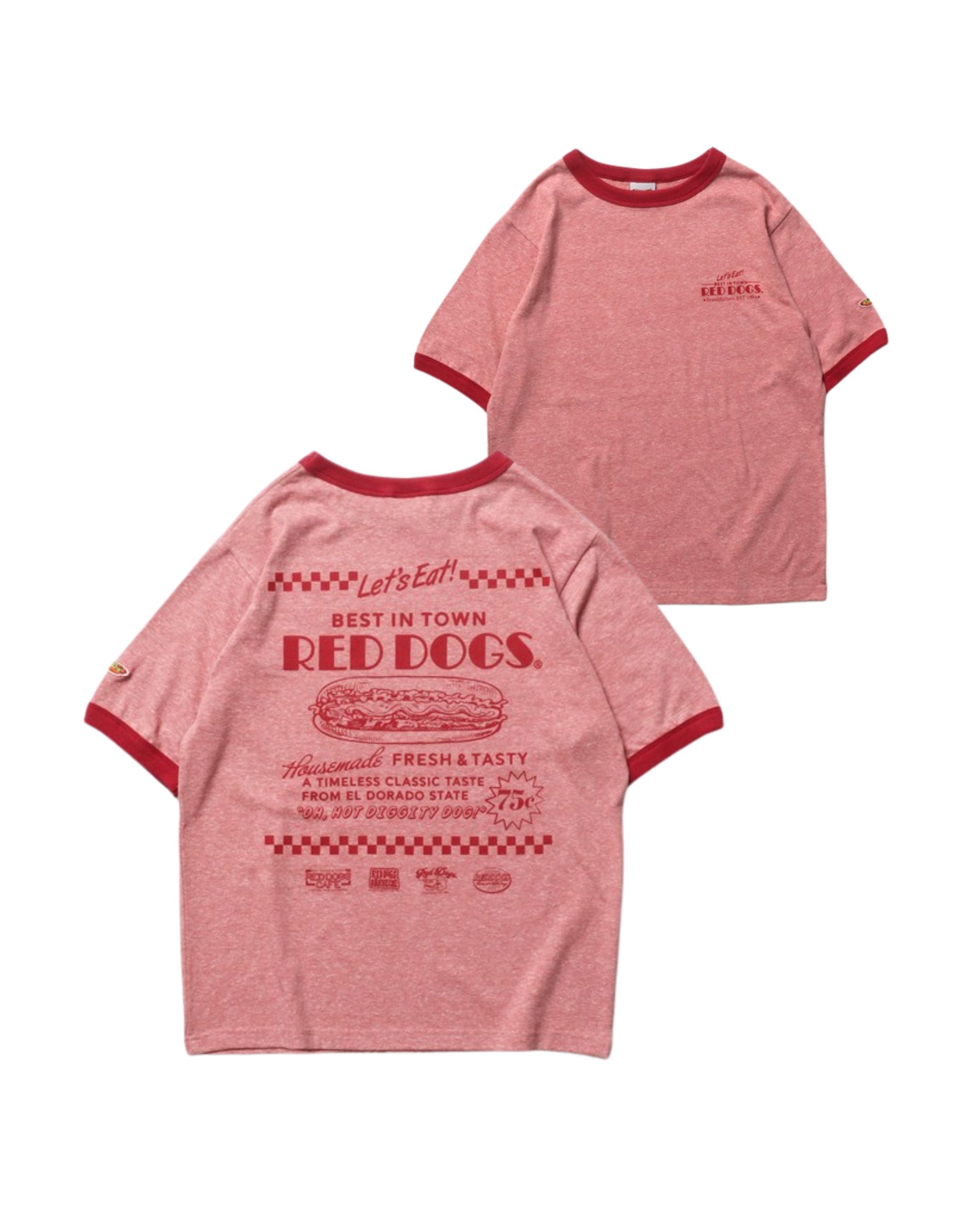 【RedDogs】ヴィンテージリンガーTシャツ