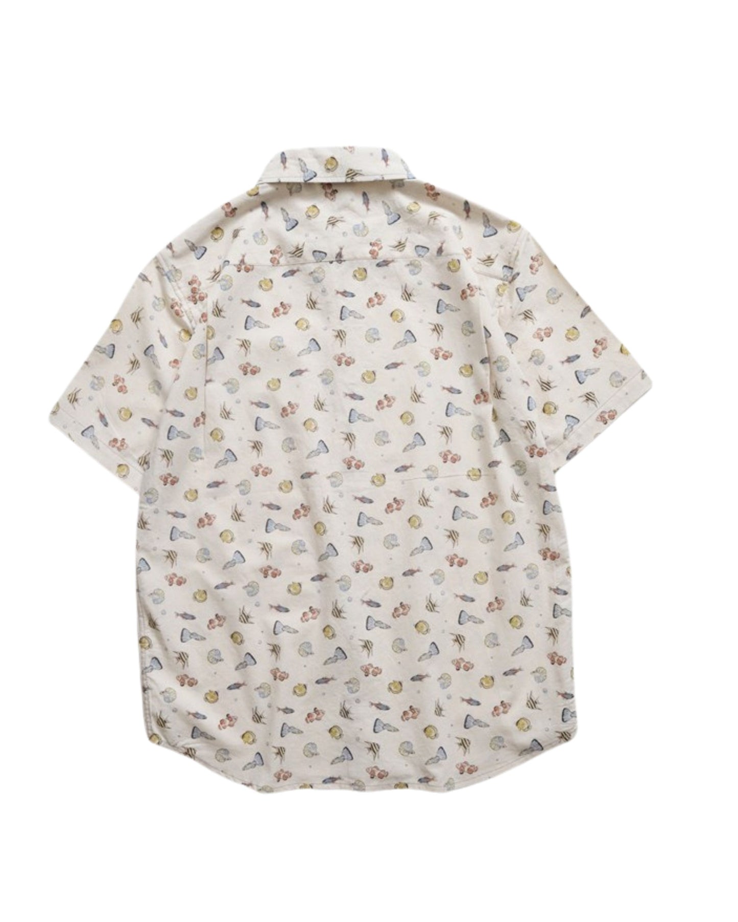 レトロ総柄シャツ