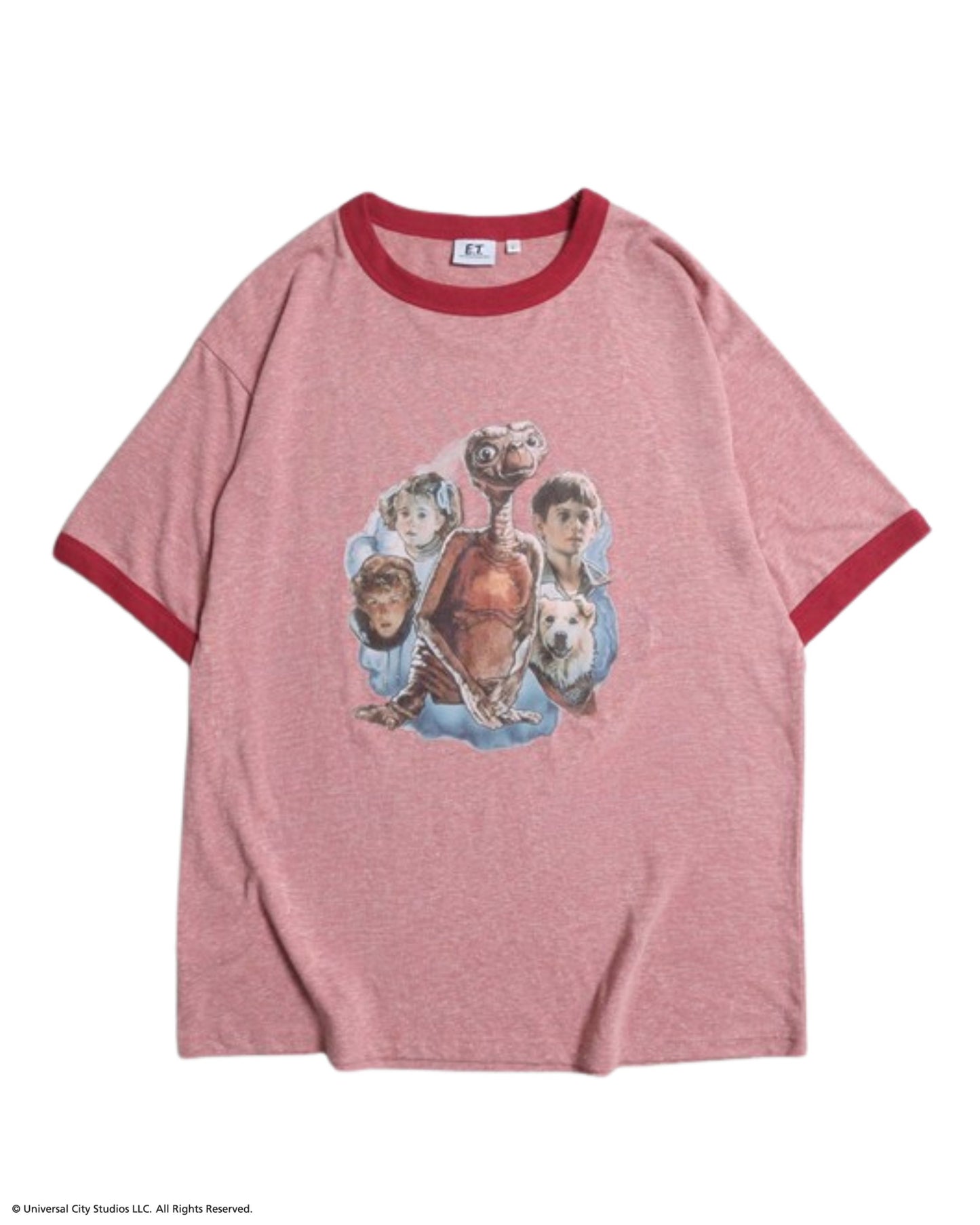 【E.T.】リンガーTシャツ