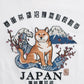 【Japan Series】SHIBA-INU Tee / 柴犬 刺繍Tシャツ