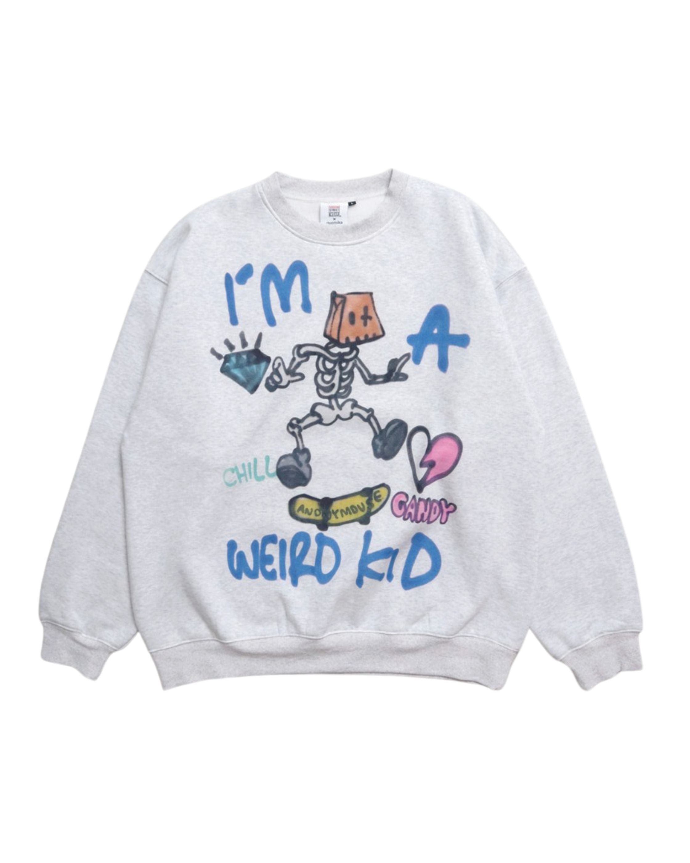 【guernika】 Skull Skater Sweatshirt