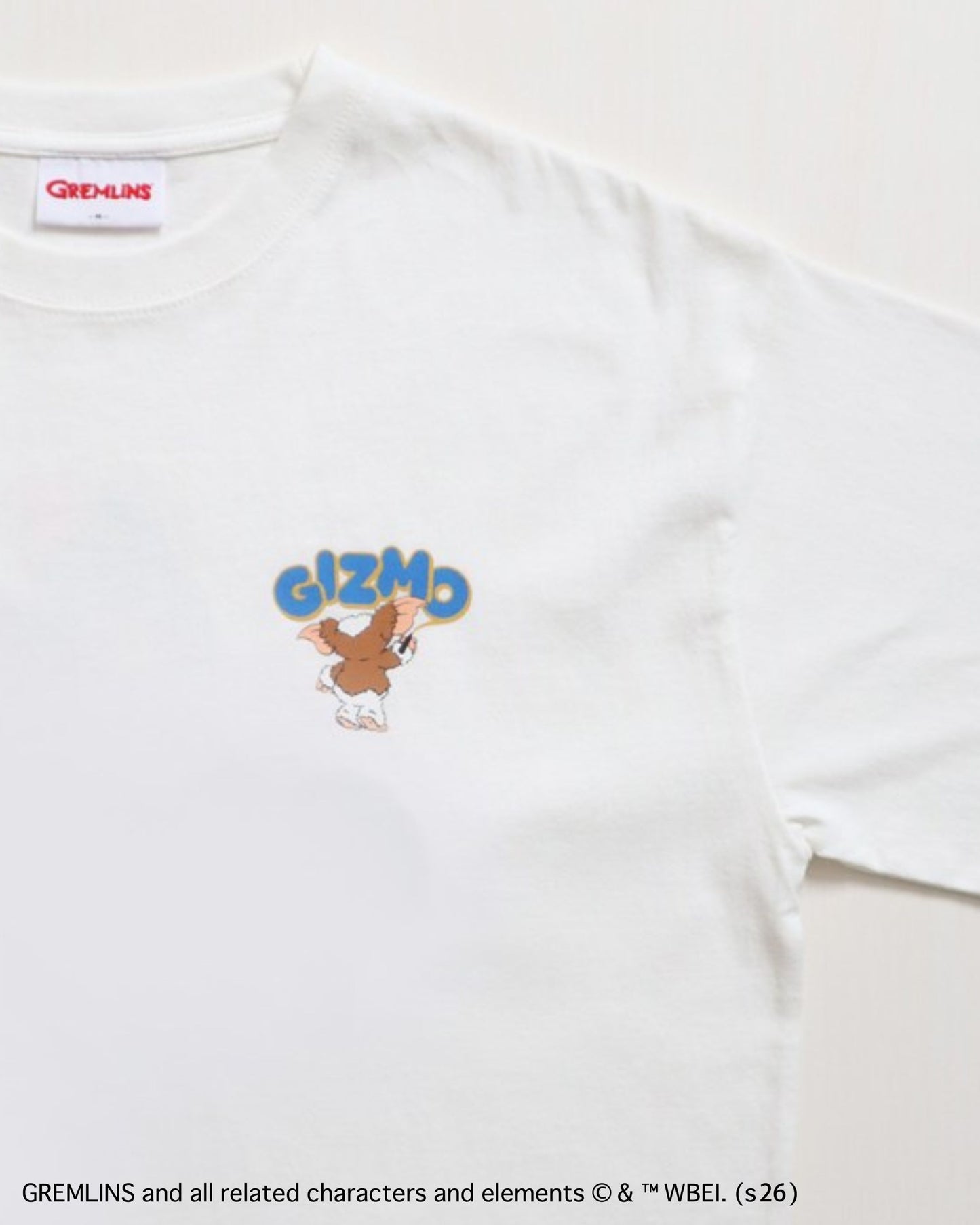 【グレムリン】ギズモ　サガラ刺繍ロゴT