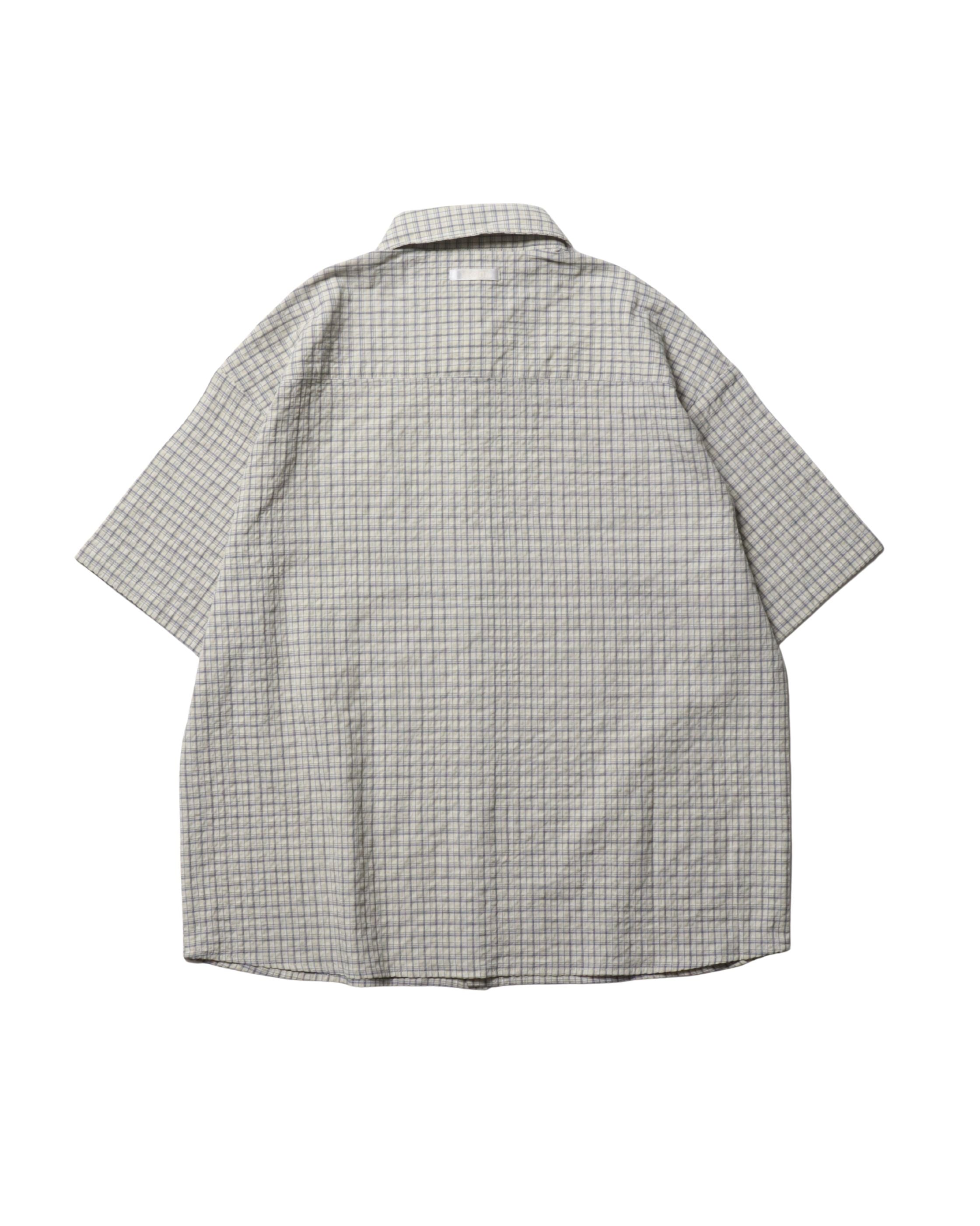 Seersucker Check Shirt / シアサッカーチェックシャツ – Ha-Li-C
