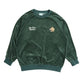 Velour Raglan Sweatshirt