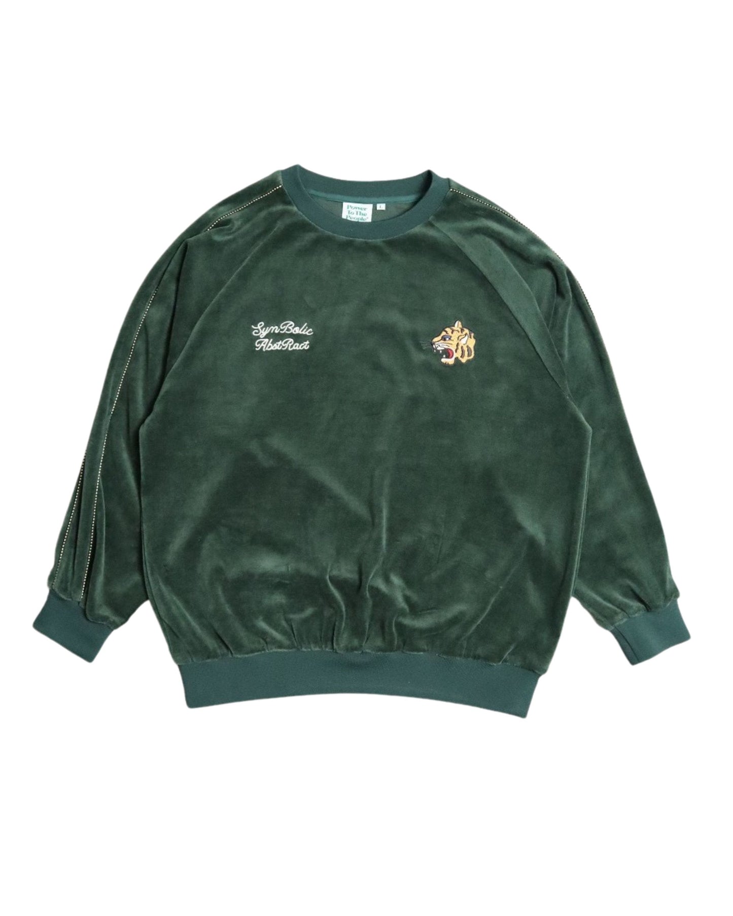 Velour Raglan Sweatshirt