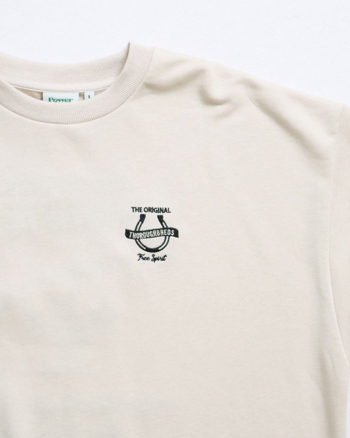 馬刺繍ロゴスウェット