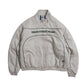 Fake suede piping padded jacket / フェイクスエードパイピング中綿ジャケット