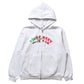 Felt Arch  Zip Hoodie