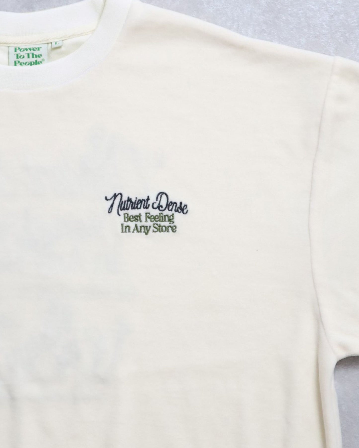 Cats & Drink Velor Sweatshirt