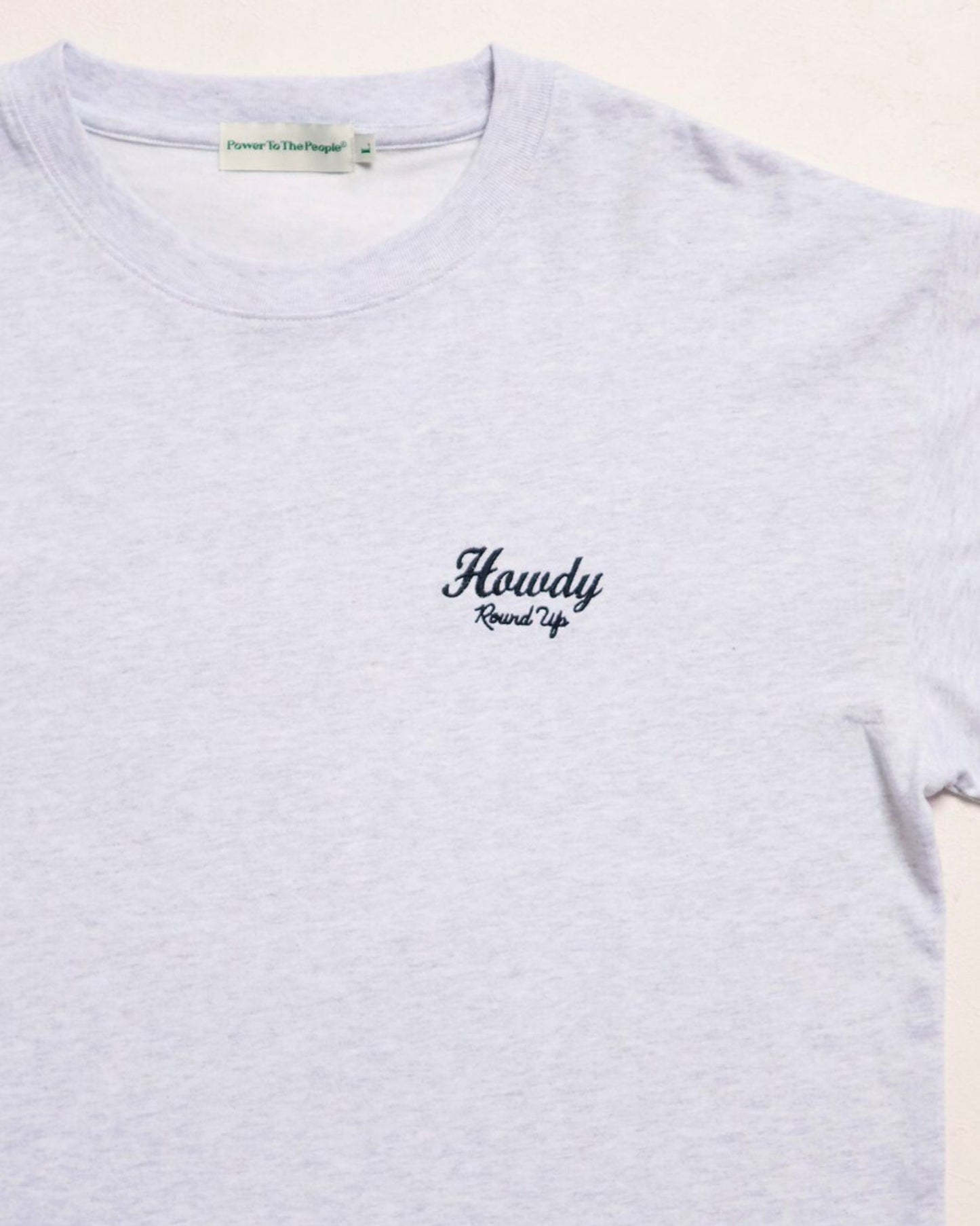 馬刺繍ロゴロンT