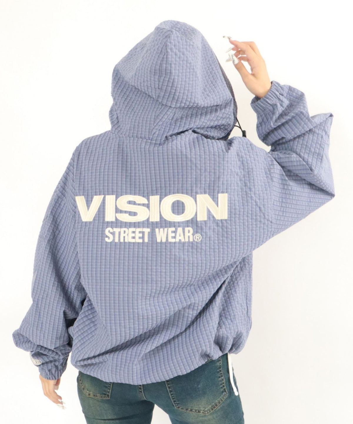 Stand neck hoodie jacket / スタンドネックフーディージャケット