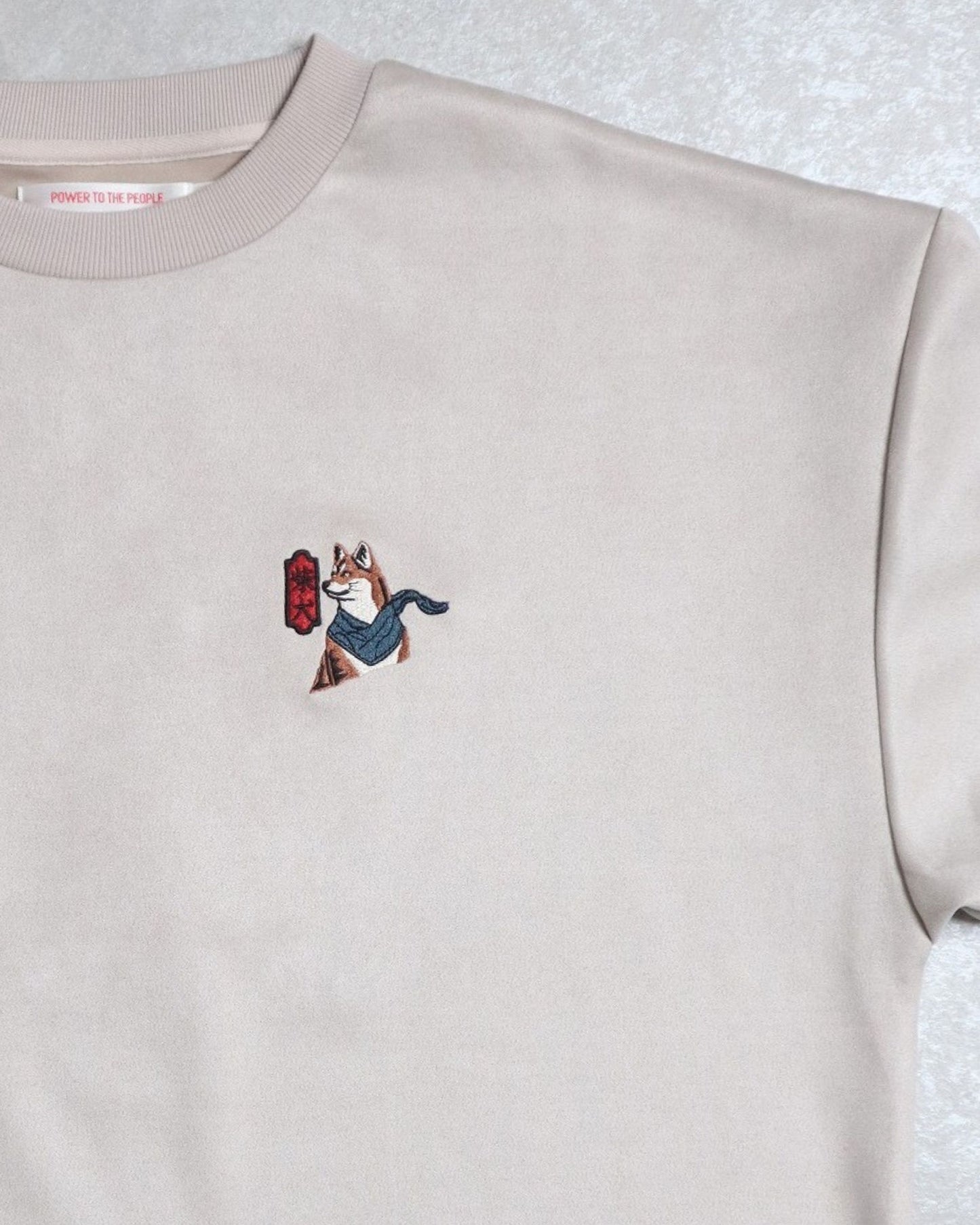 【JapanSeries】SHIBAINU Suede Sweatshirt