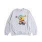 【スポンジ・ボブコラボ】Skateboard Sweatshirt / POPプリントコラボスウェット