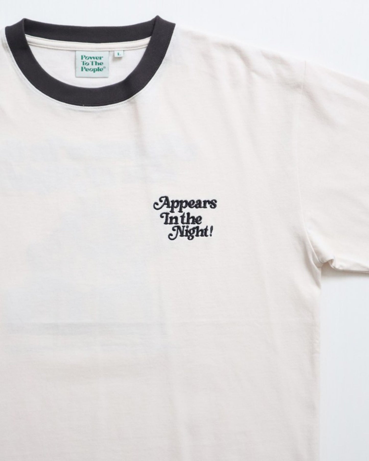 ミッドナイトオバケ刺繍T