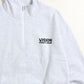 Ghost Zip Sweat / 【裏起毛】ゴースト異素材ハーフジップ