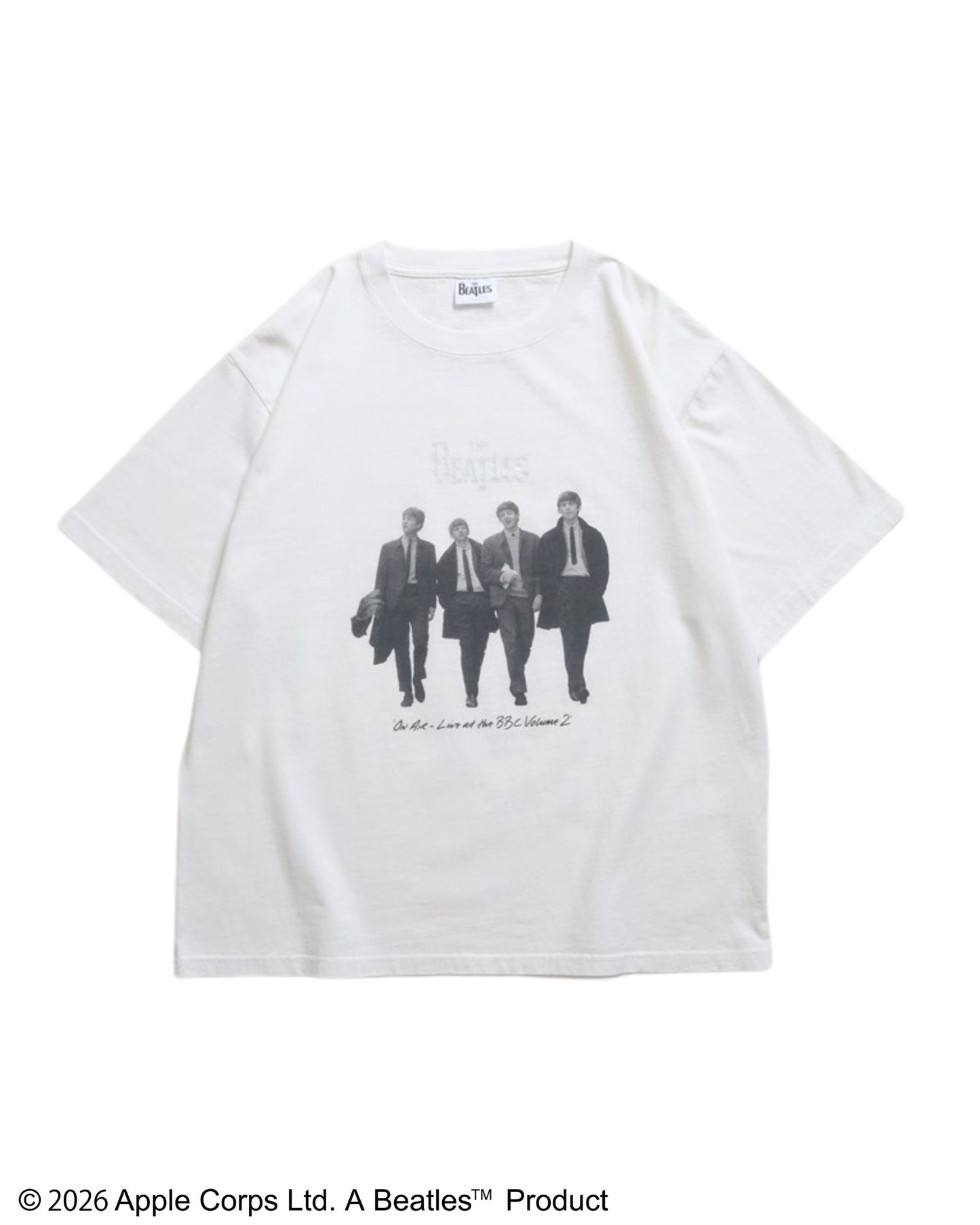 【ビートルズ】アルバムデザイン　箔プリントT
