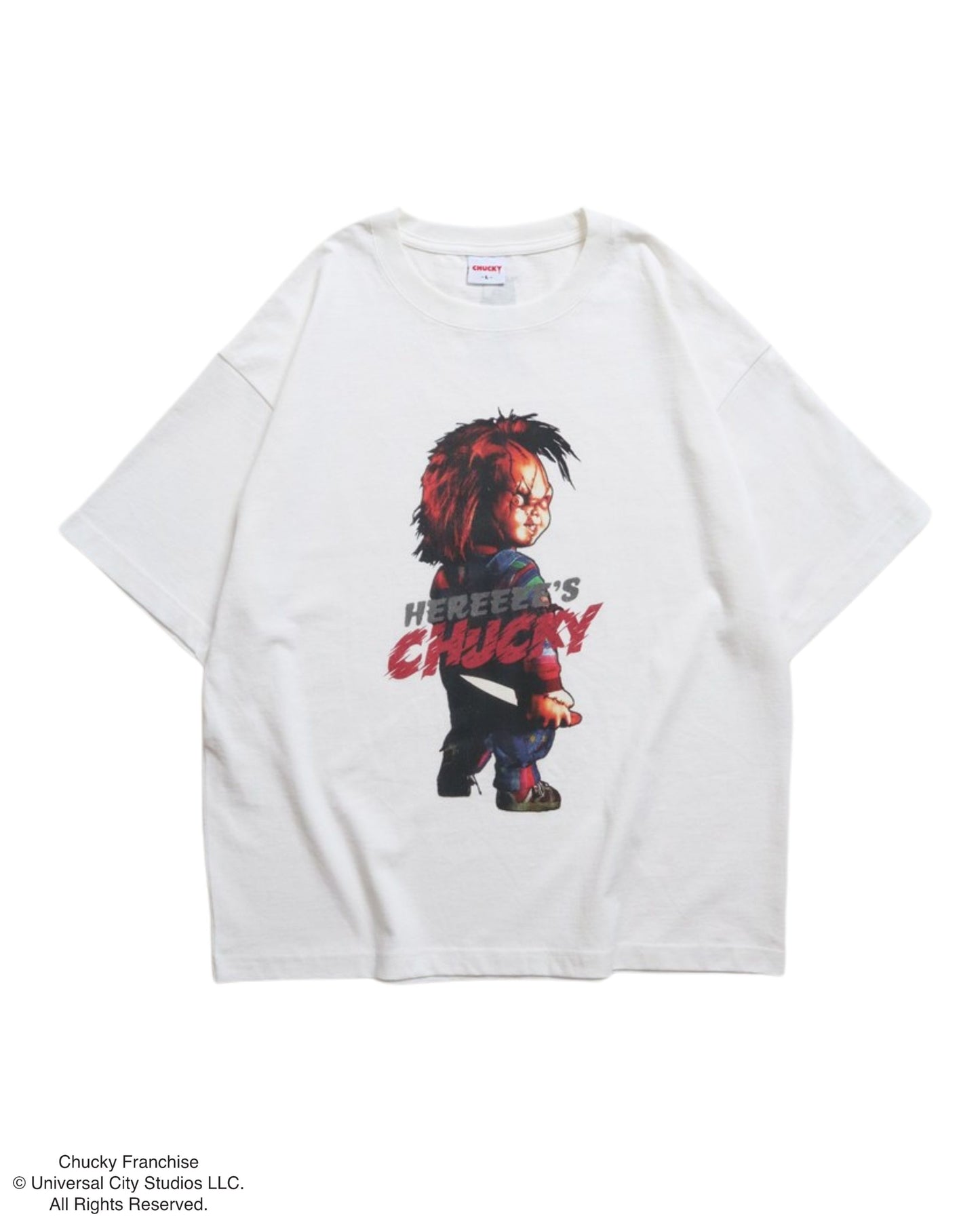 【CHUCKY】チャッキー　BIGプリントT