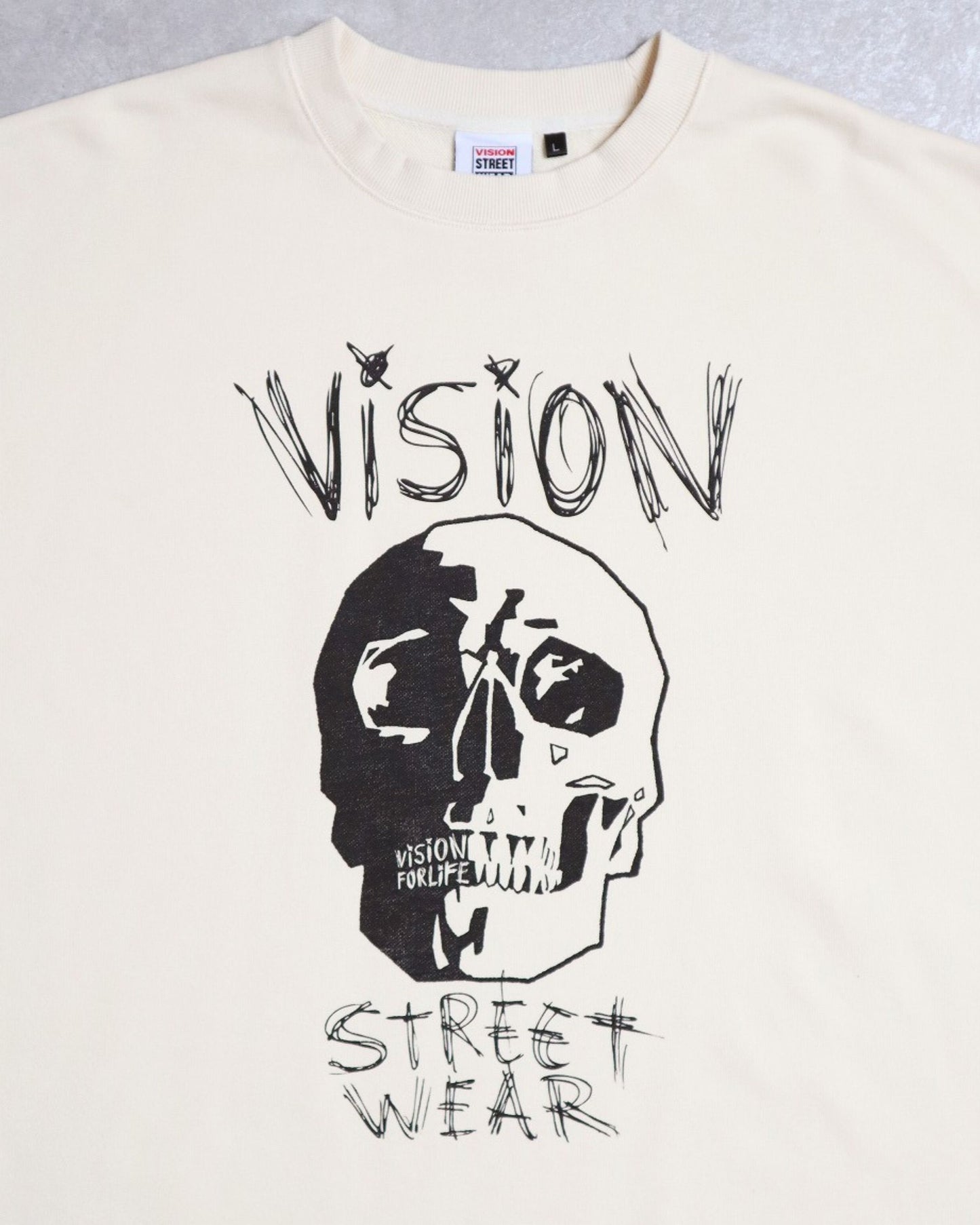 Oversized Skull Sweatshirt