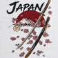 【Japan Series】KATANA Tee /  刀刺繍Tシャツ