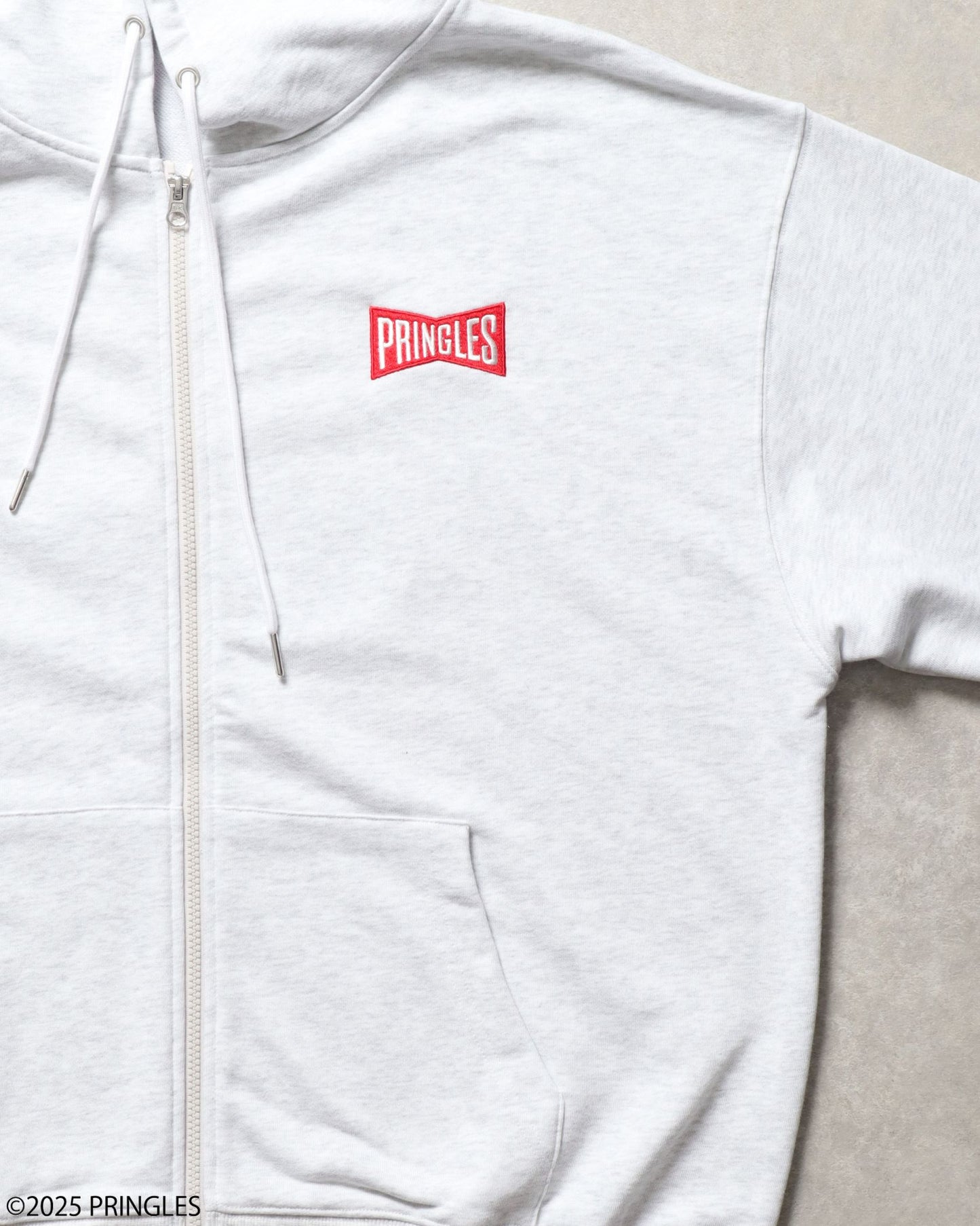 【PRINGLES】Back Face Zip Hoodie