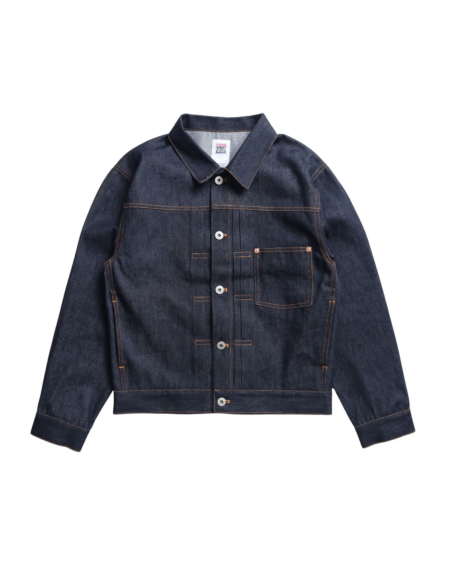 Rigid Denim Jacket / ステッチリジットデニムジャケット