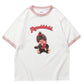 【モンチッチ】リンガーTシャツ