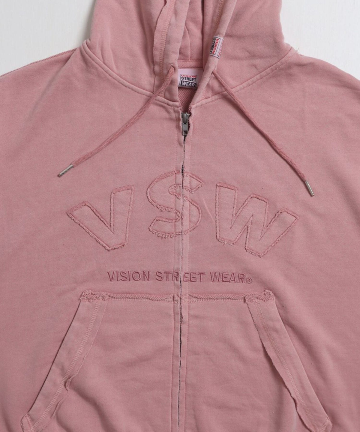 Pigment logo hoodie / ピグメントZIPパーカー