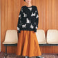 Cat Pattern Knit
