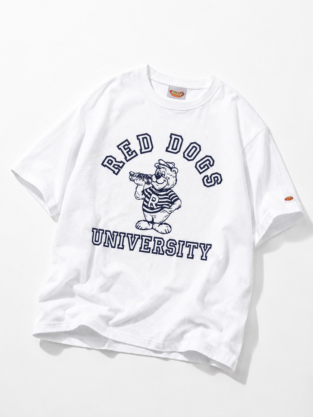 【RedDogs】フロッキープリントTシャツ