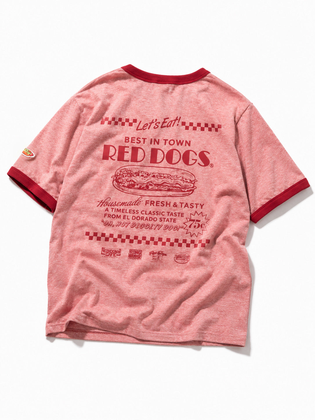 【RedDogs】ヴィンテージリンガーTシャツ