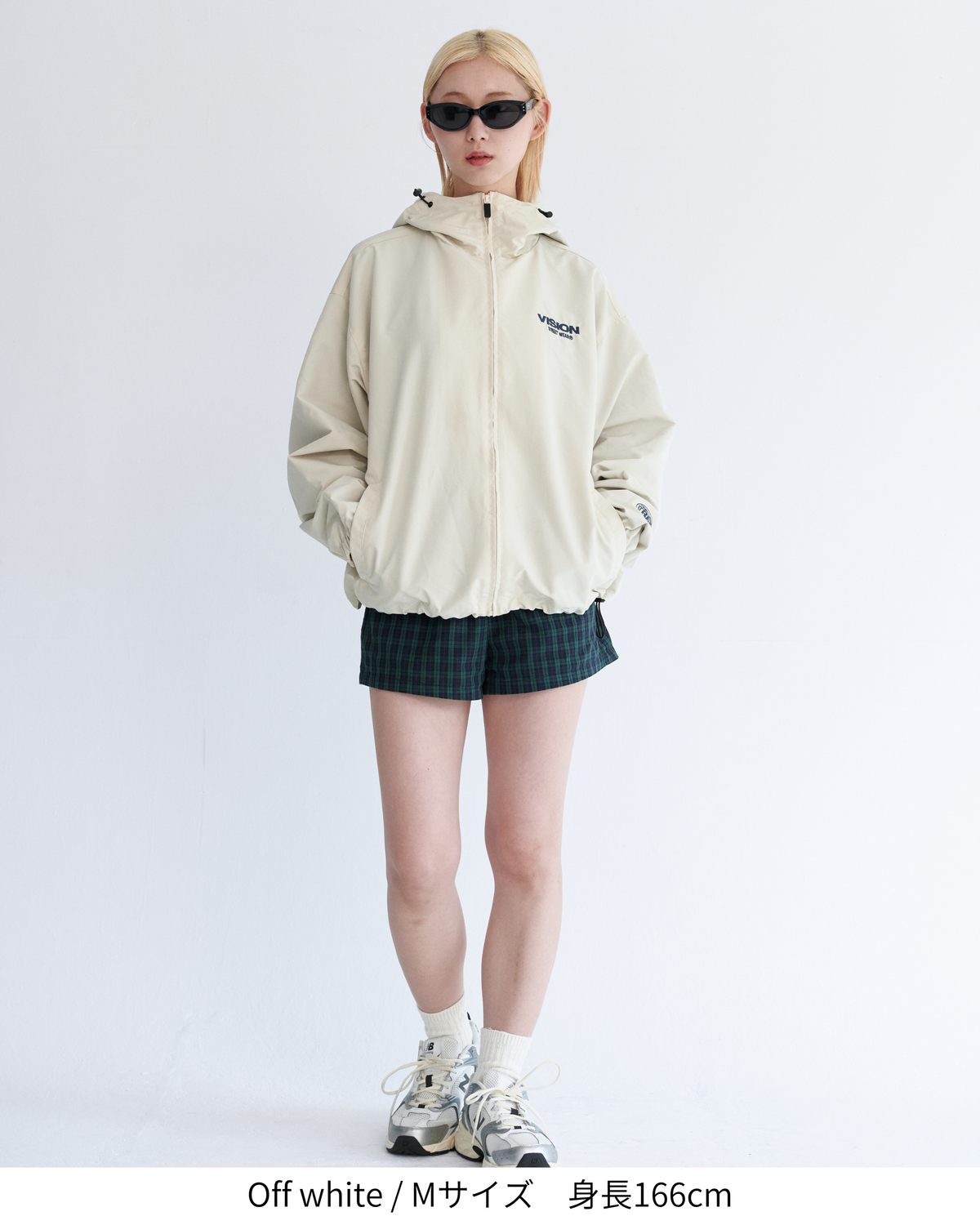 Stand neck hoodie jacket / スタンドネックフーディージャケット
